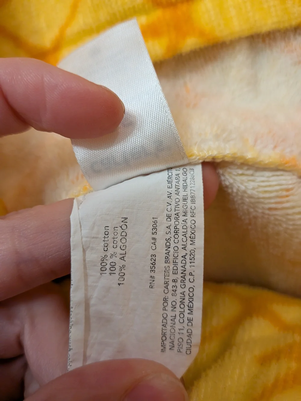 Carter's Pink Strawberry & Yellow Pineapple Hooded Pajama Sleep Sacks